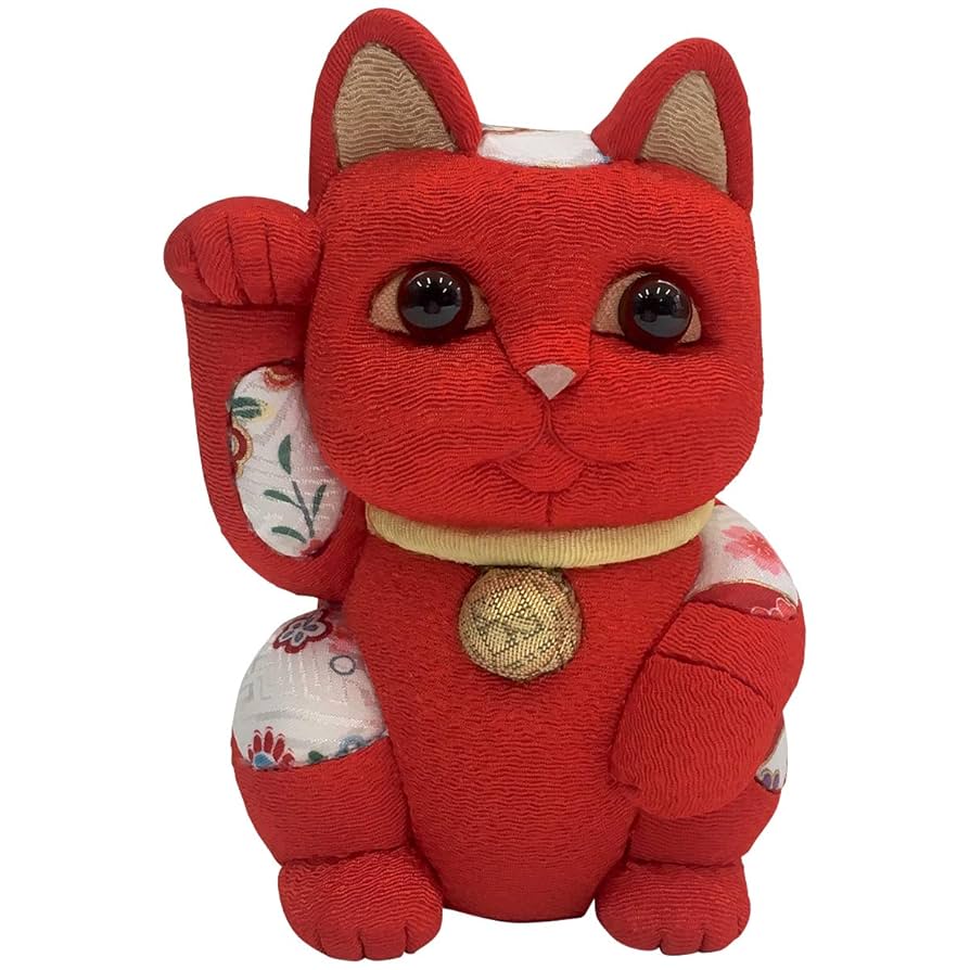 未使用送料込！柿沼東光 招き猫 楽天市場】柿沼人形 風水招き猫 （大） 柿沼東光 招き猫